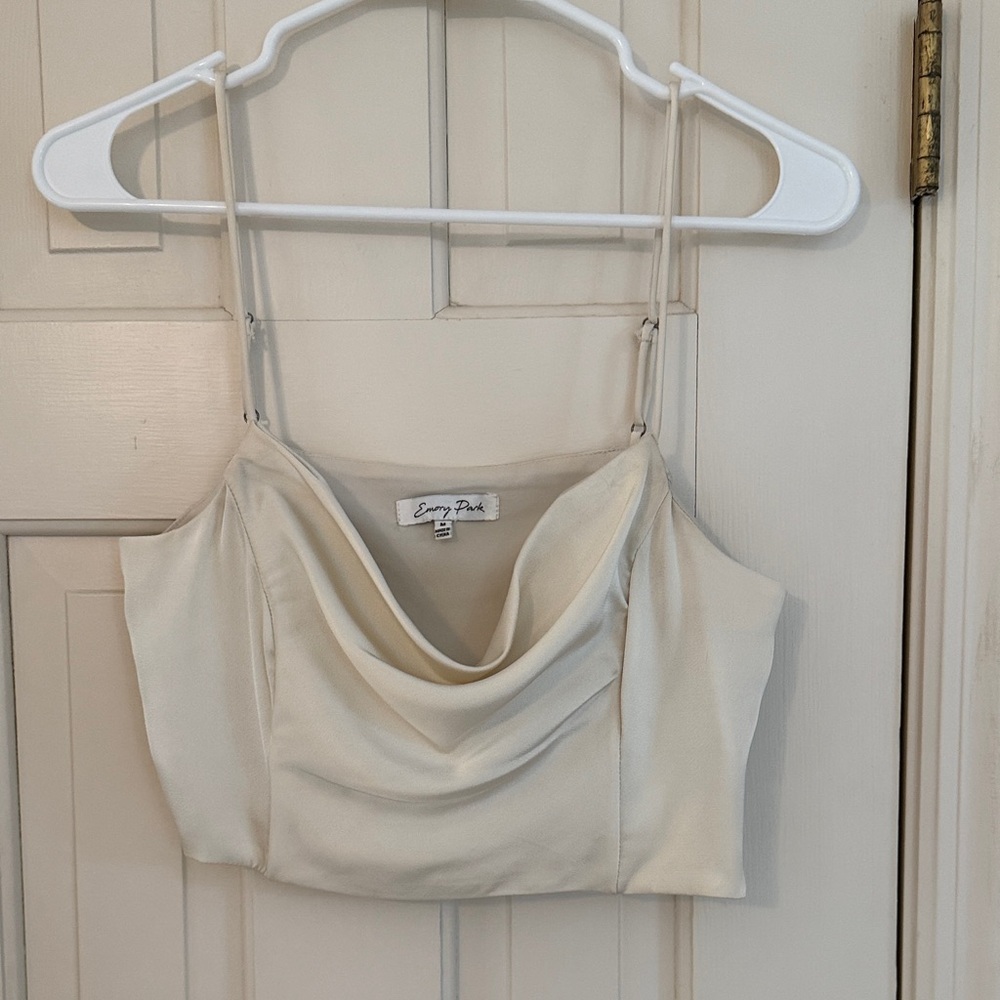 EMORY Park satin Women's Top